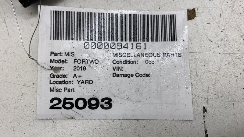 ⭕ 2019 Smart EQ Fortwo Rear Bumper Bar Bracket Reinforcement Assembly