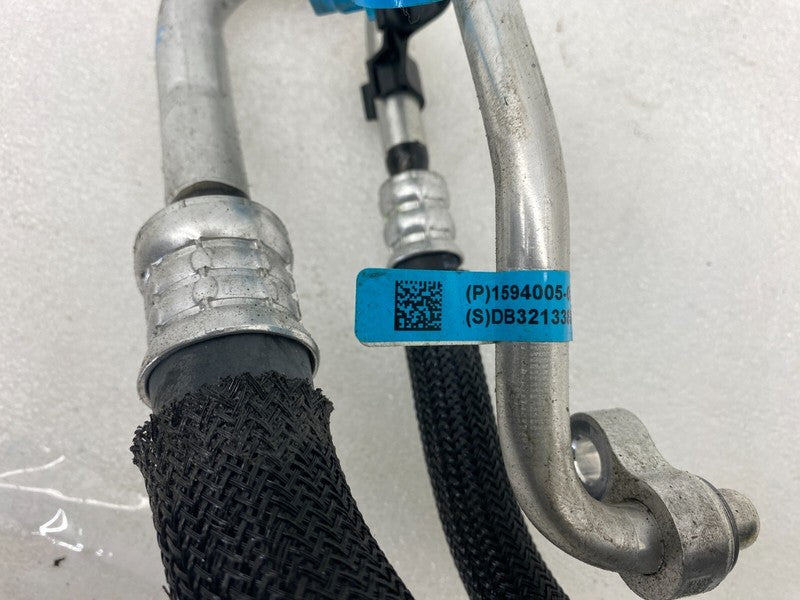 1594005 00 C ⭕ 21-23 Tesla Model S X A/C Compressor to Manifold Pipe Line Tube 1594005-00-C