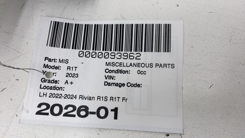 ⭕22-25 Rivian R1S Front Driver Side Door Interior Garnish Trim Left PT