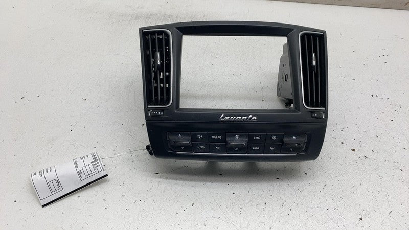 670123508 ⭕2017-2023 Levante AC Heater Climate Control Switch Radio Screen Bezel 670123508