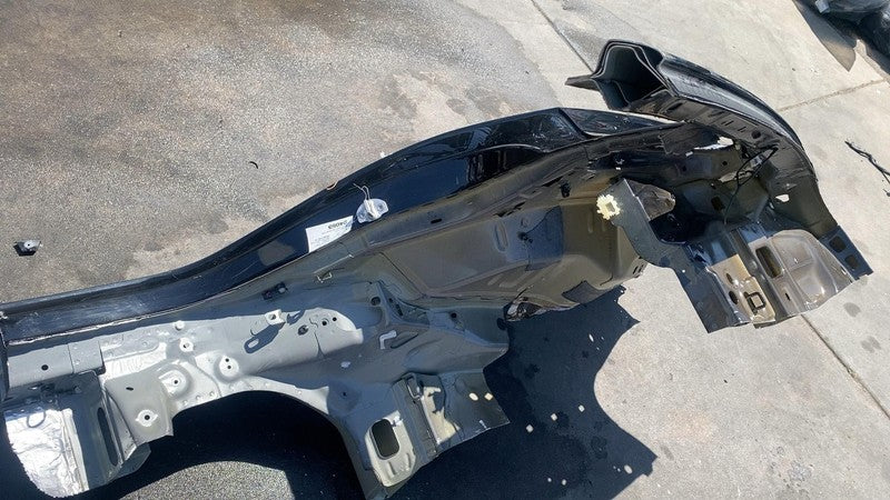 ⭕ 17-20 Tesla Model 3 Rear Right Quarter Panel Structural Frame Cut Black PBSB