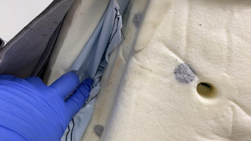 ⭕ 17-23 Model 3 Front Driver Side Seat Upper Cushion Left Black OEM 14