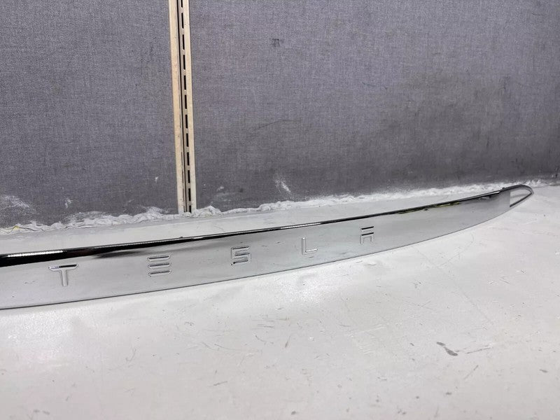 100885600C ⭕ 12-15 Model S Rear Liftgate Applique Trunk Chrome Molding Strip 1008856-00-C