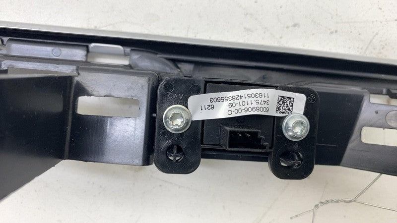 ⭕ 12-20 Model S X Media Control Unit Touch Screen Trim w/ Switch 60089