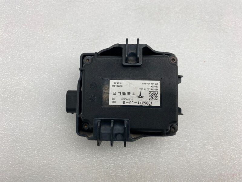 100537100B 12-20 Model S X Homelink Computer Garage Door Opener Control Module 1005371-00-B