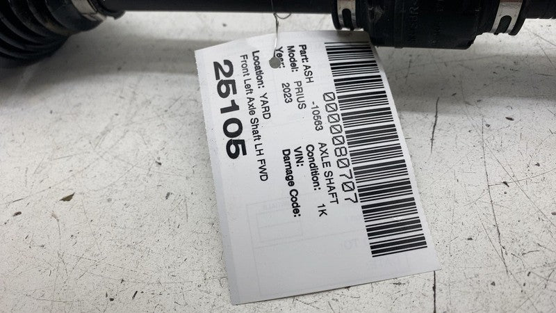 DA73L N022709 ⭕ 2023 2024 Toyota Prius Front Driver Side CV Axle Shaft Halfshaft Left FWD OEM