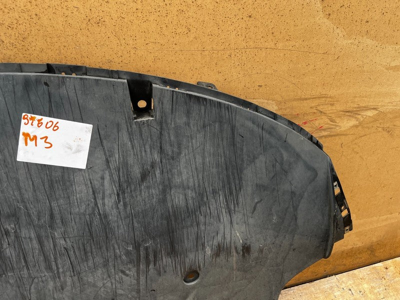 110083800C ⭕ 17-20 Model 3 Rear Bumper Under Body Aero Splash Shield Diffuser 1100838-00-C