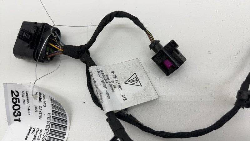 9Y0.971.114.GC ⭕ 2024 Porsche Cayenne Front End Wire Wiring Harness Connector OEM 9Y0971114GC