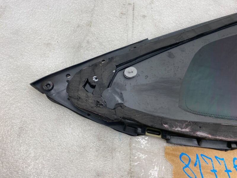2012-2020 Tesla Model S MS Rear Driver Side Quarter Fixed Glass Left LH Assembly