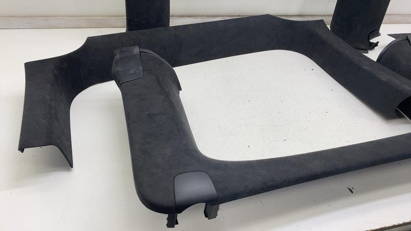 ⭕16-20 Model X Rear Right & Left Falcon Door Upper & Lower Trim SET 10