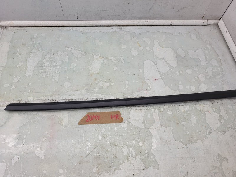 149571300B ⭕ 20-24 Tesla Model Y Rear Side Door Outer Belt Window Seal Right 1495713-00-B