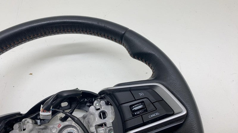 ⭕ 2018-2023 Subaru XV Crosstrek Front Steering Wheel w/ Switch Leather Assembly
