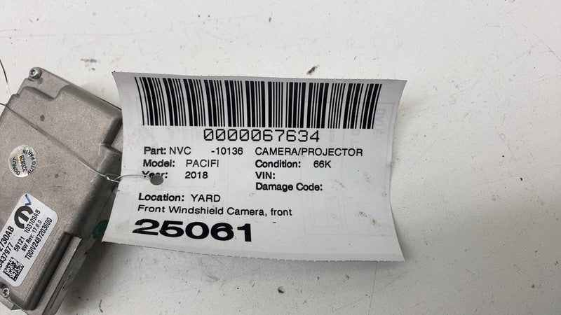 53437977 ⭕ 2017-2020 Chrysler Pacifica Front Windshield Projector ID Camera OEM 53437977