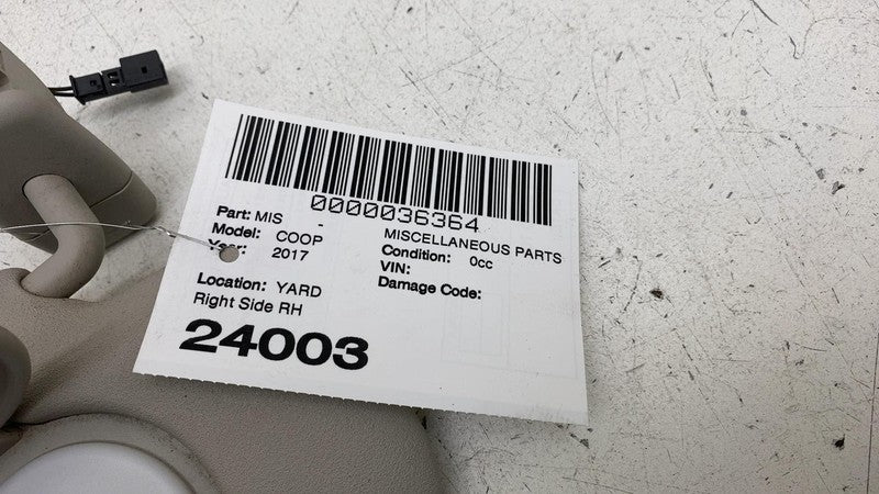 ⭕ 14-19 Mini Cooper S Front Passenger Side Sun Visor Windshield Sunvis