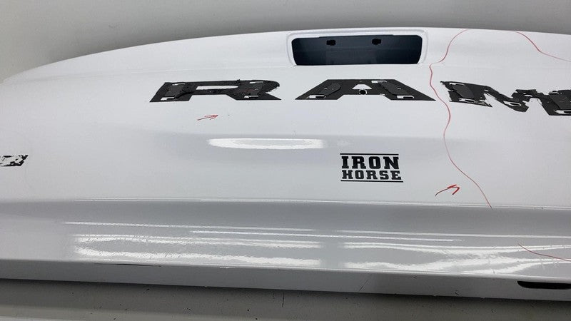 ⭕ 2025 Ram 1500 Pickup Rear Trunk Bed Lid Tailgate Shell Panel Assy White - PW7
