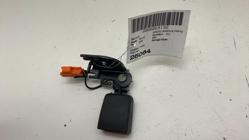 ⭕ 2021 2022 2023 Polestar 2 Rear Passenger Side Seat Belt Buckle Right