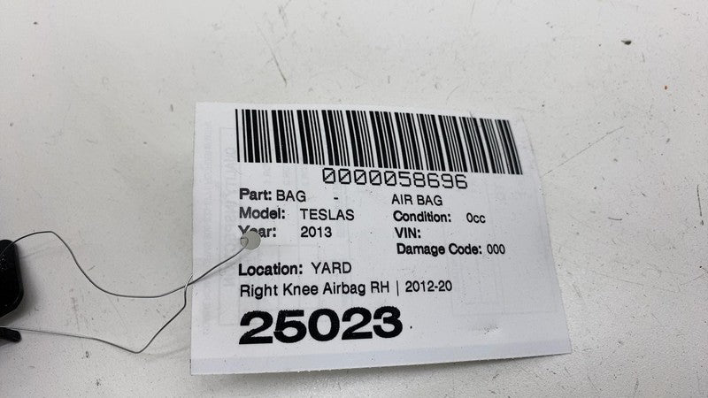100526000F ⭕ 12-15 Model S Left or Right Knee Airbag LH & RH Fits either side 1005260-00-F
