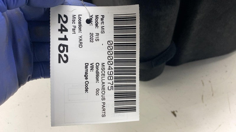 C100051064 E ⭕ 2022-2025 Rivian R1S Rear Trunk Cargo Spare Tire Liner Trim Cover Panel SET x2