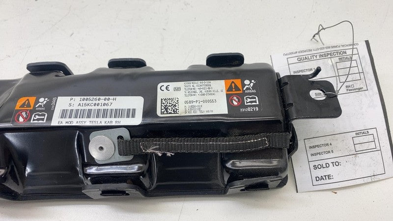 1005260-00-H ⭕ 12-15 Model S Left or Right Knee Airbag LH & RH Fits either side 1005260-00-H