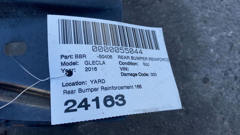 2016-2019 Mercedes-Benz GLE350 Rear Bumper Reinforcement Impact Bar Beam Rebar