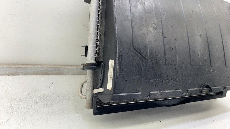 ⭕ 16-20 Tesla Model X Radiator Cooling Fan Condenser Active Louvre 103