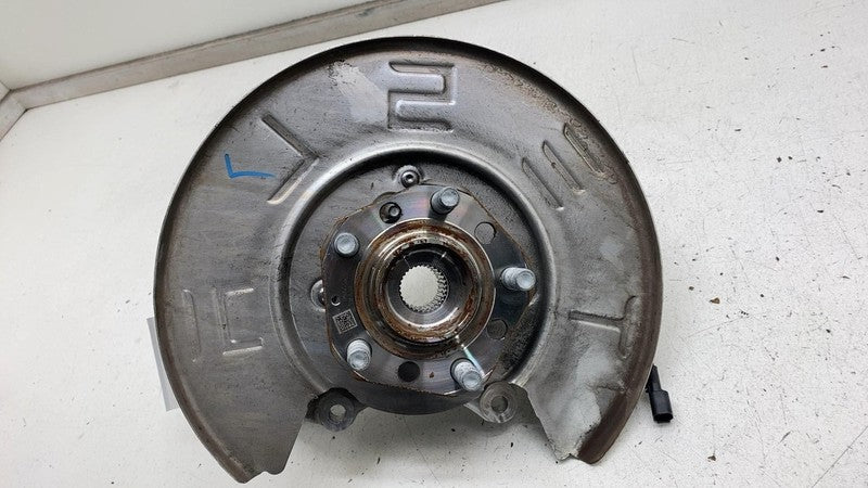 ⭕ 17-23 Model 3 M3 Rear Driver Spindle Knuckle & Shield + Hub Left 104