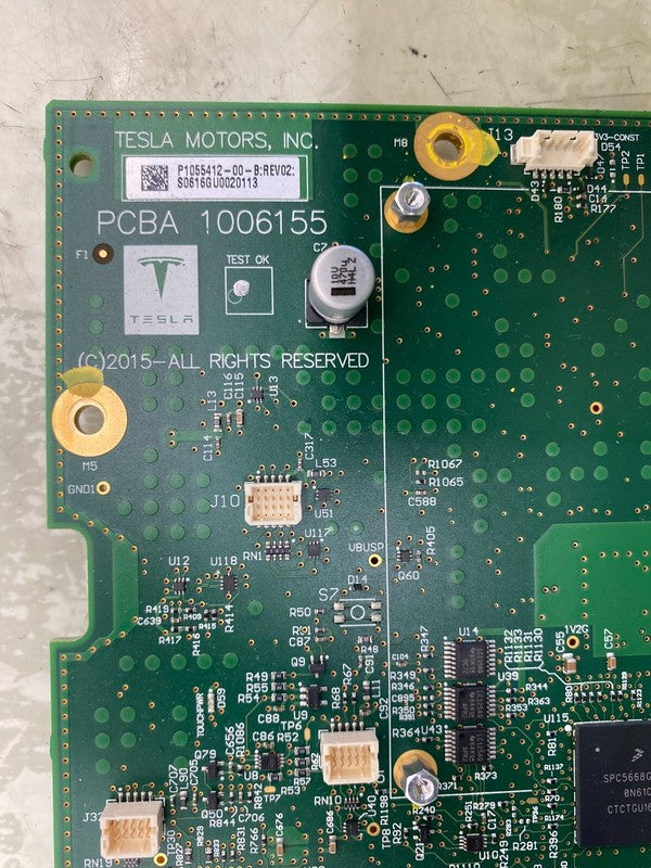 1055412 00 B ⭕ 12-20 Tesla Model S MS Media Control Unit Motherboard Electronics 1055412-00-B