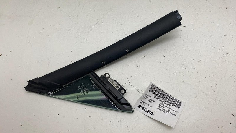 ⭕ 12-20 Tesla Model S Front Right Door Window Corner Vent Quarter Glas