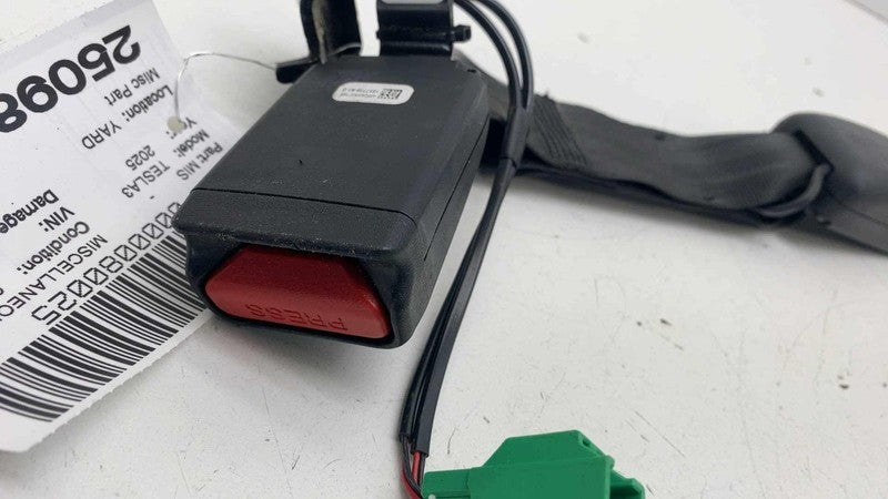1857739N1D ⭕ 24-25 Tesla Model 3 Rear Right & Center 2nd Row Seat Belt Buckle 1857739-N1-D