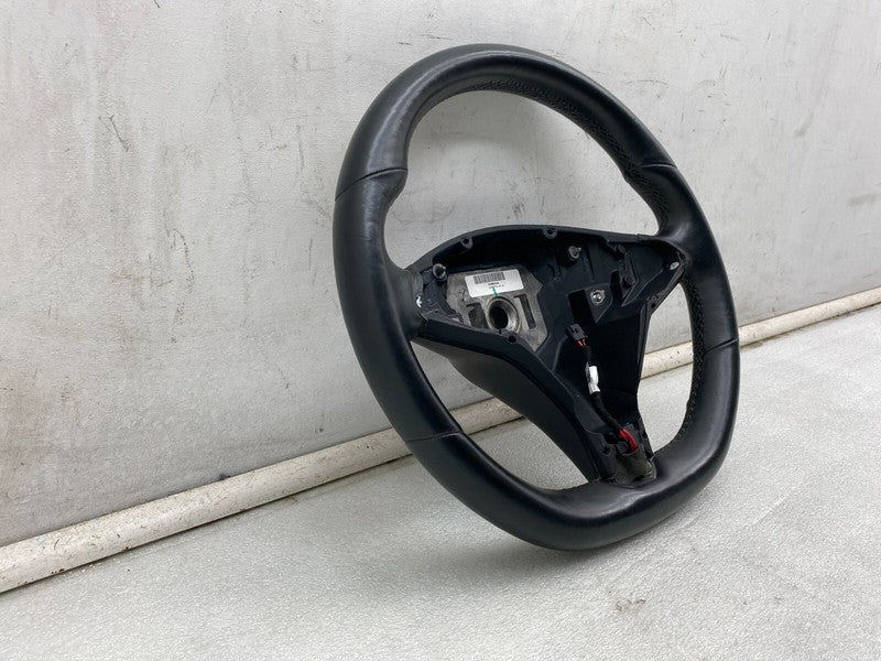 1036774-00-C ⭕ 12-15 Tesla Model S Driver Steering Wheel Heated Black Assembly 1036774-01-A