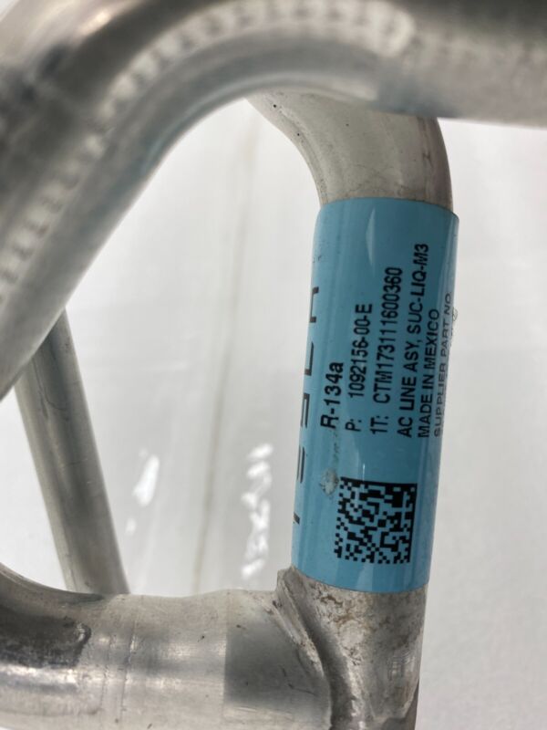 109215600E 2017-2023 Tesla Model 3 M3 A/C Hose Line Suction-Liquid Tube Combo Assembly OEM
