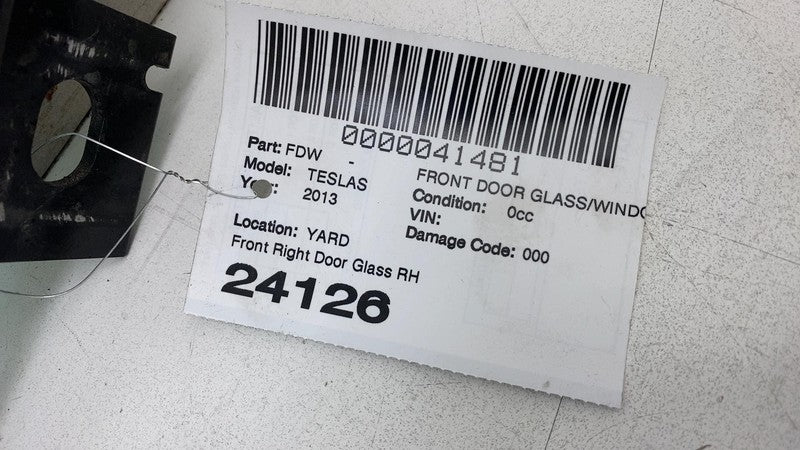 ⭕ 2012-2015 Tesla Model S MS Front Passenger Door Window Glass Right R