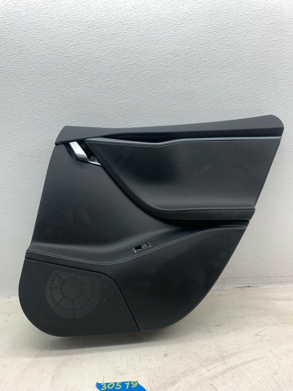 1008133-00-D ⭕ 12-21 Tesla Model S MS Rear Passenger Side Interior Door Panel Trim Card Right