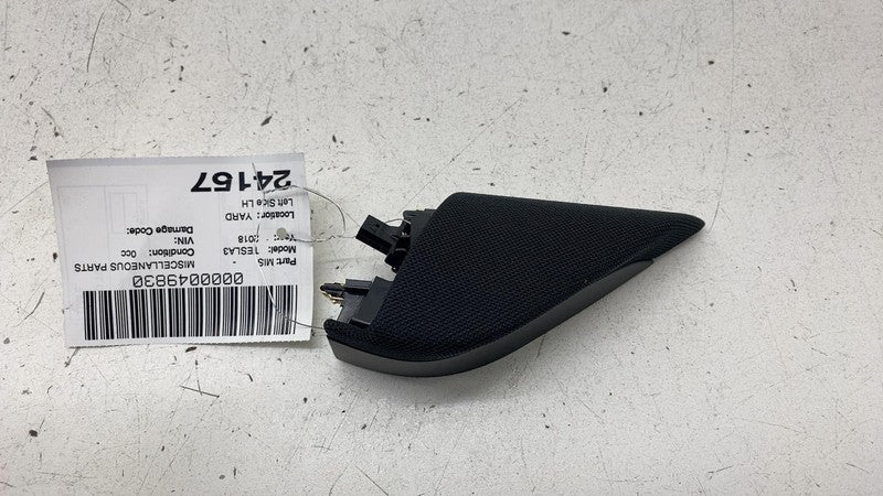 1095657 00 E 2017-2023 Tesla Model 3 Front Driver Side Audio Tweeter & Speaker Cover Left LH