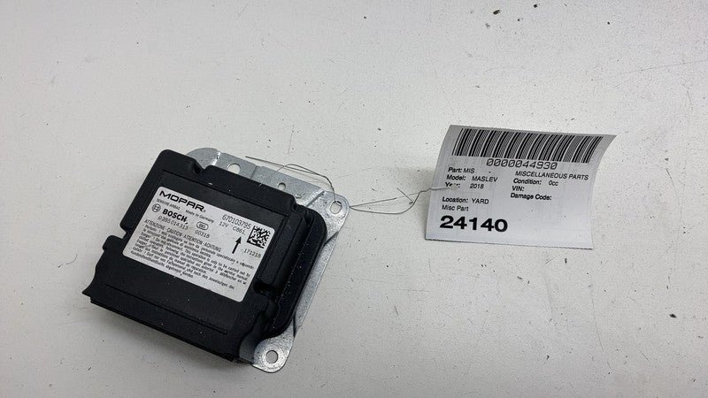 670103795 ⭕ 2017-2024 Maserati Levante SRS Safety Restrain Control Module Unit 670103795
