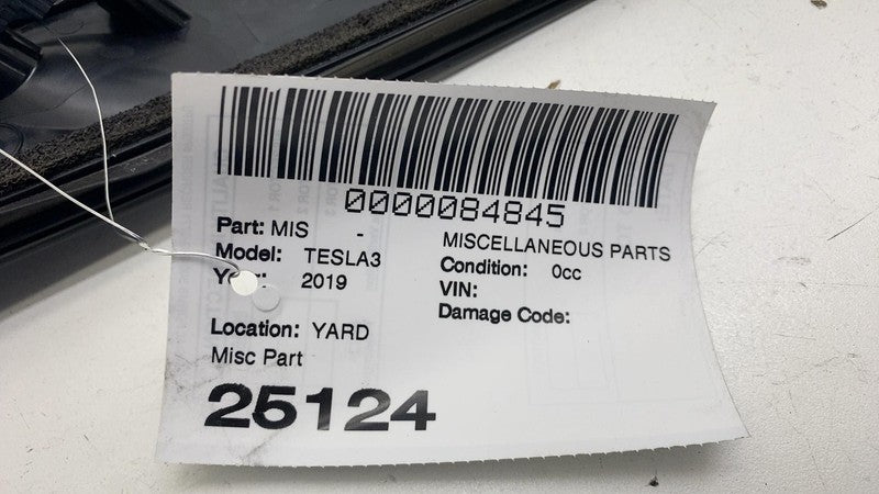 1100441-00-D ⭕17-23 Model 3 Right B-Pillar Applique Glass Trim Molding w/ Camera 1100441-00-D