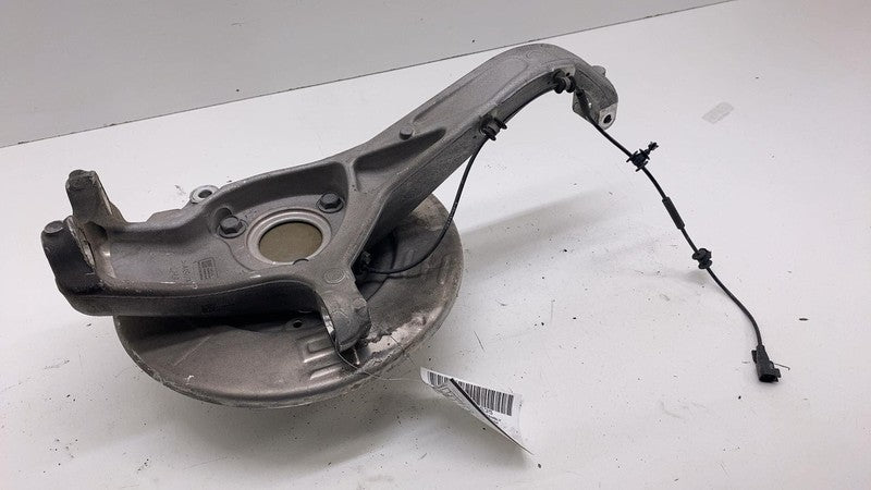 104412200E 17-23 Model 3 Front Left Spindle Knuckle w/ Wheel Hub & Shield RWD 1044311-00-E