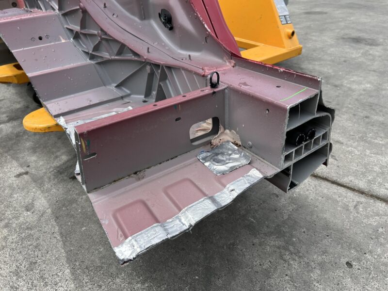 2016-2020 Tesla Model S Rear Driver Side Quarter Panel Structural Cutout Left LH