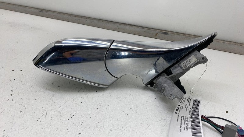 6005863-00-F 12-15 Tesla Model S Right Exterior Rear View Door Mirror White PPSW 6005863-00-F