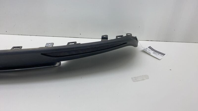 6009004 01 B 2012-2015 Tesla Model S Rear Bumper Lower Valance Diffuser + Chrome Trim Molding