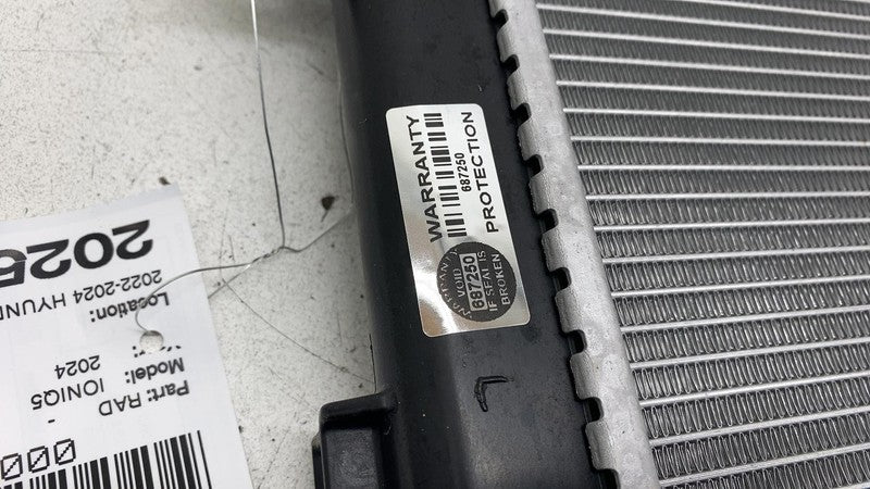 2022-2024 Hyundai Ioniq 5 Cooling Radiator Drive Motor Inverter Cooler