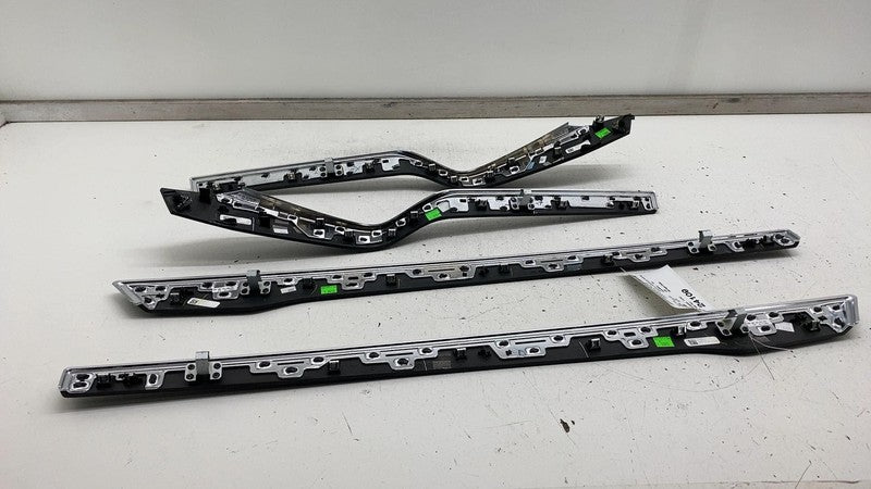 103578900 ⭕ 2016-2020 Tesla Model X SET of Front & Rear Left & Right Door Molding Trim OEM