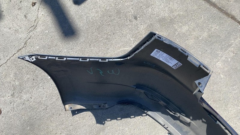 Does not apply ⭕ 2023 Tesla Model 3 M3 Rear Bumper Cover w/o Park Sensor Holes Gray - PMNG