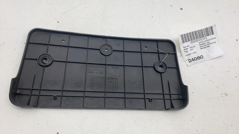 ⭕ 2012-2015 Tesla Model S Front License Plate Holder Bracket Frame 101
