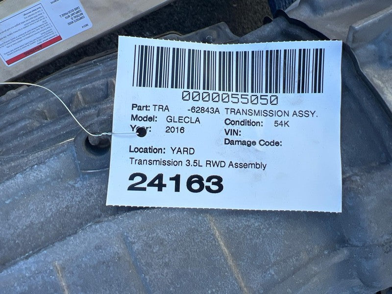 1662706601 2016-2018 Mercedes-Benz GLE350 3.5L 7-Speed Automatic Transmission RWD Auto A/T