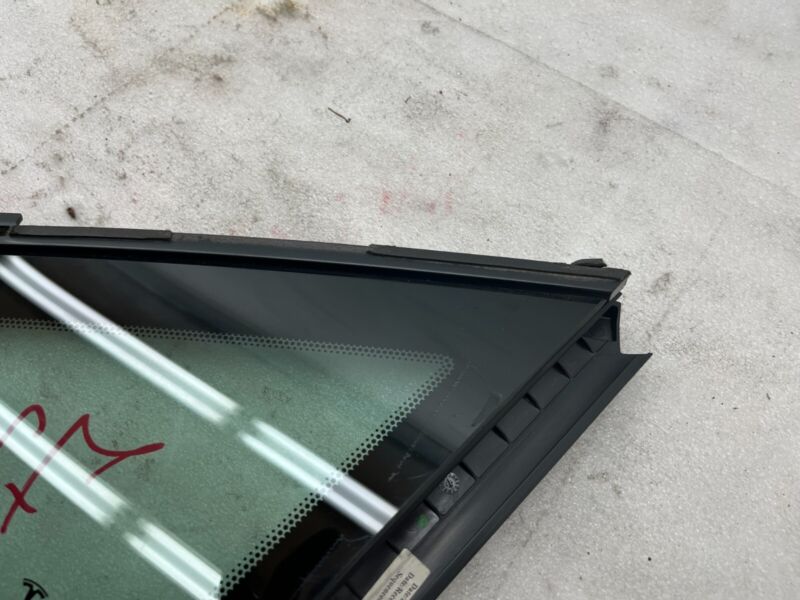 2012-2020 Tesla Model S Rear Passenger Side Quarter Fixed Glass Right Assembly