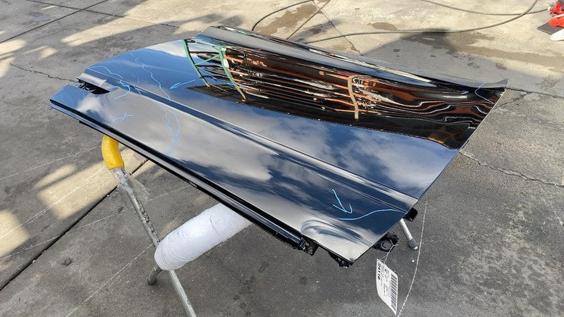 2021-2023 Tesla Model X MX Front Driver Side Door Shell Panel Left LH Black PBSB