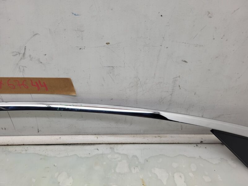 1128708 00 C 2018-2020 Tesla Model X Passenger Side Door Chrome Upper Molding Bright Right RH