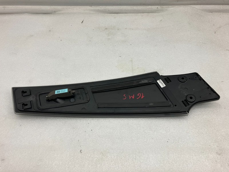 109230700B ⭕ 16-20 Model S Passenger B-Pillar Glass Applique w/ Camera Right 1092307-00-B