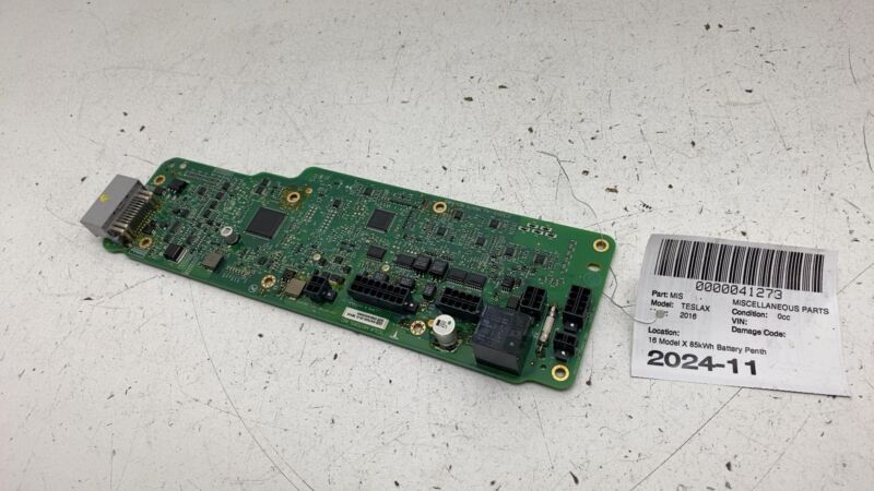 2012-2020 Tesla Model S X HV Battery Management System Module Mother Board PCBA